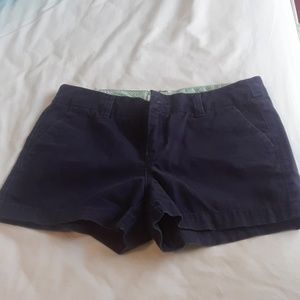 Navy blue shorts